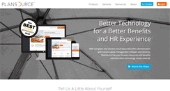 Desktop Screenshot of plansource.com