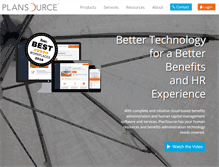 Tablet Screenshot of plansource.com